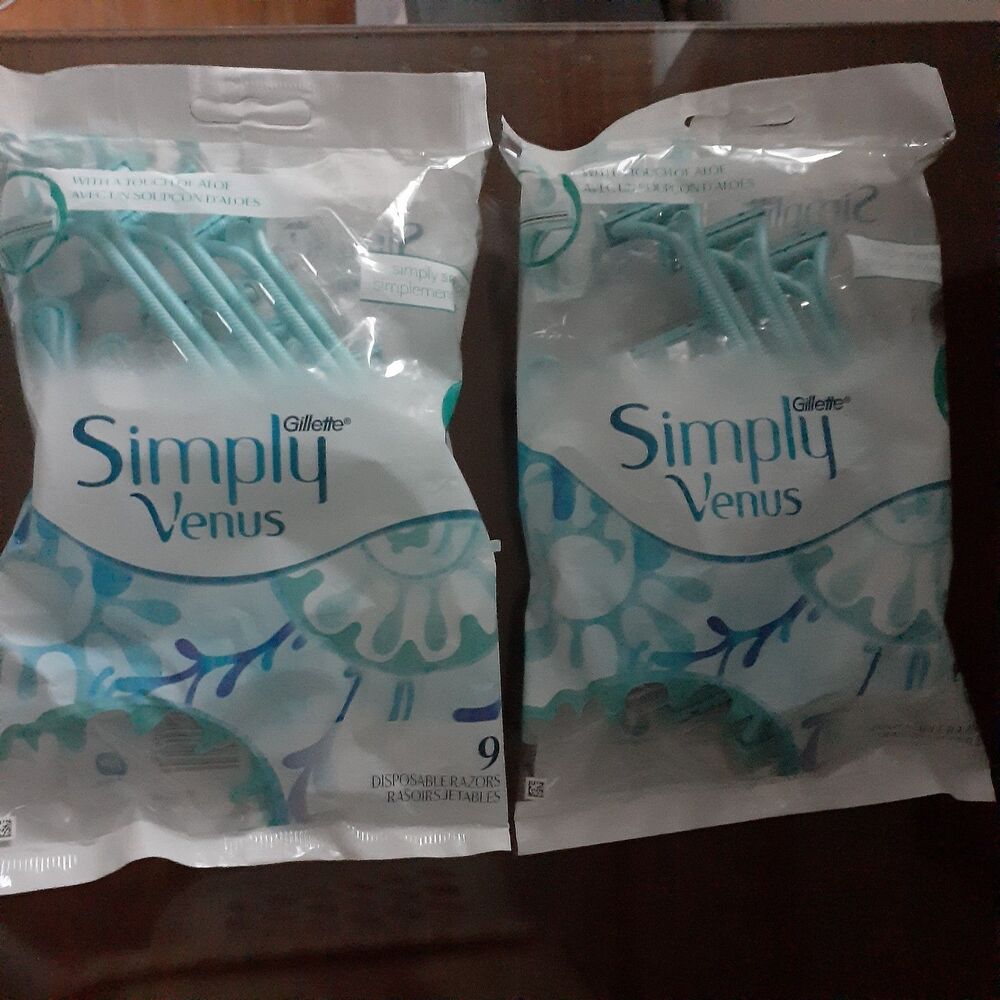 Gillette Simply Venus Disposable Razors (18 Total) women's shaving razor